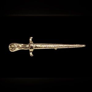 Vintage Costume Sword Brooch #7568